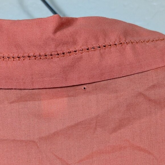 Sigrid Olsen Women's 100% Cotton Button-Up Shirt sz XL 3/4 Sleeve Lagenlook - Picture 7 of 9